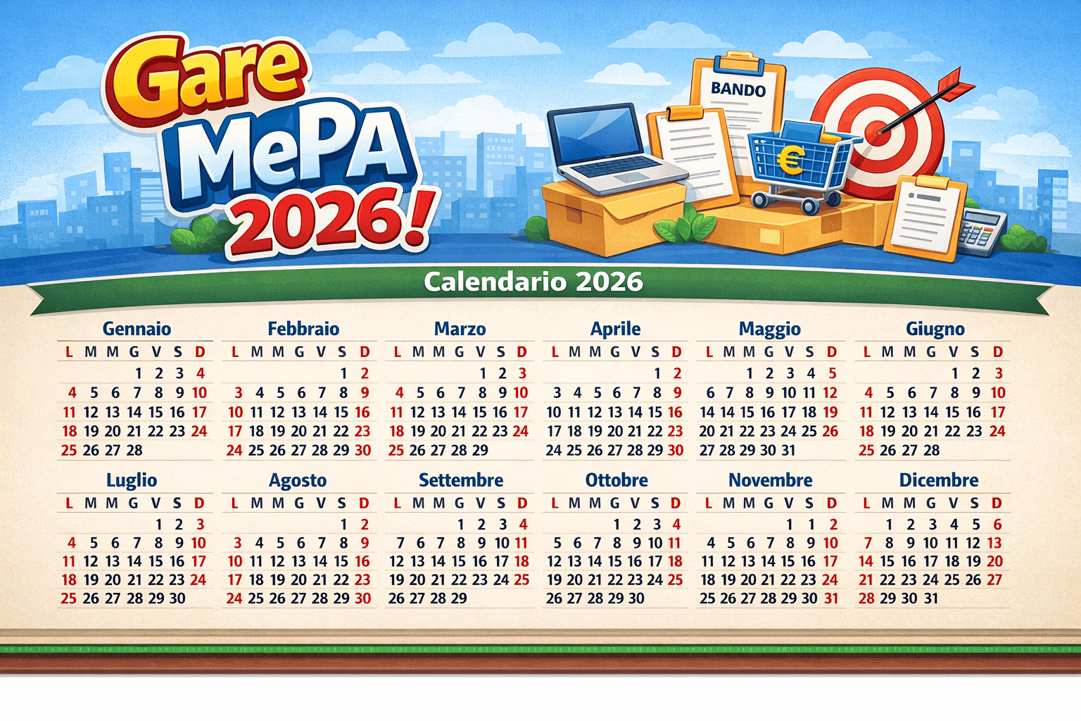 Nuovo Piano Gare 2026 MePA